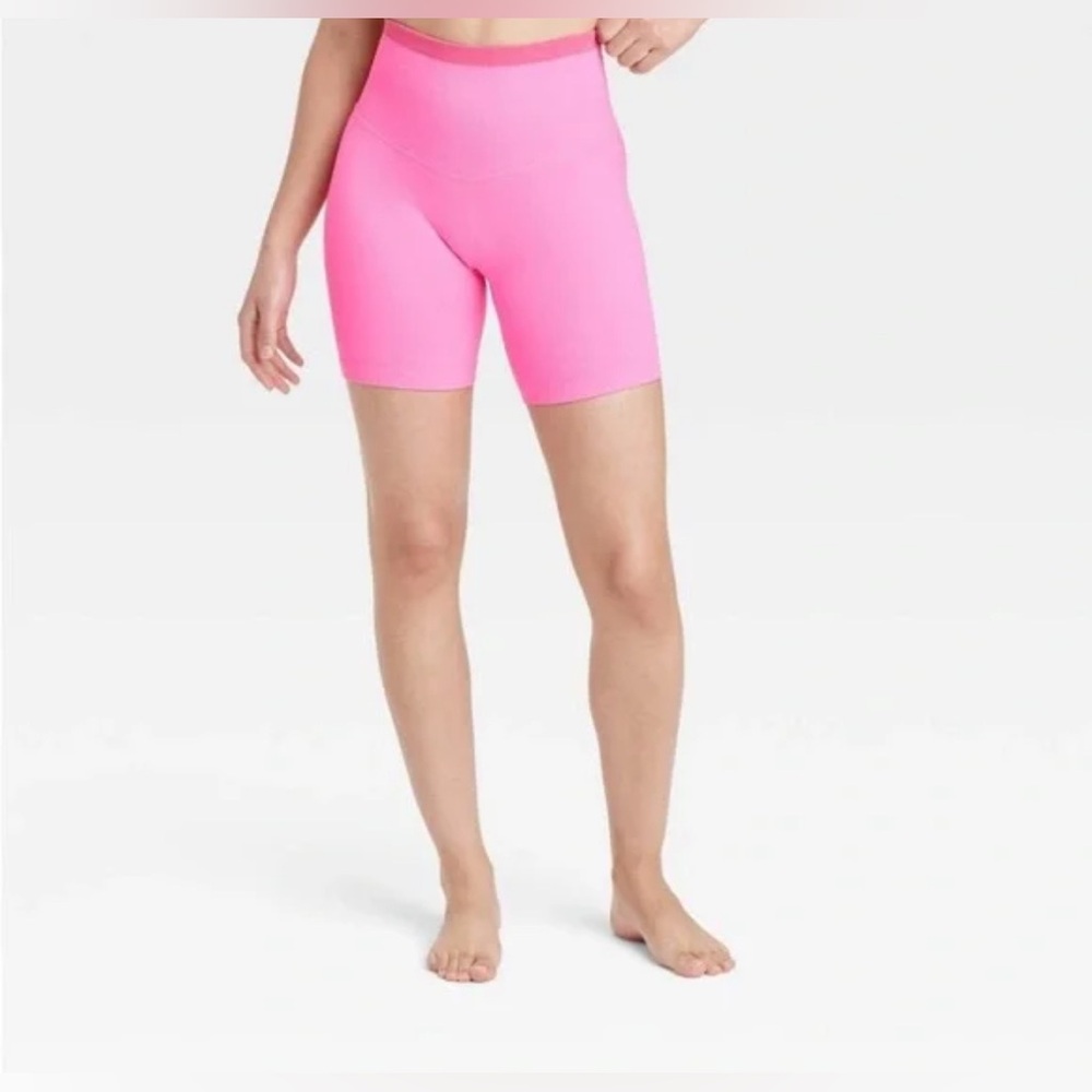 JoyLab Women's Seamless High-Rise Bike Shorts
